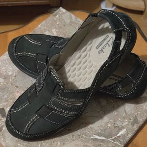 Clark's William Black Stork Shoes 8.5